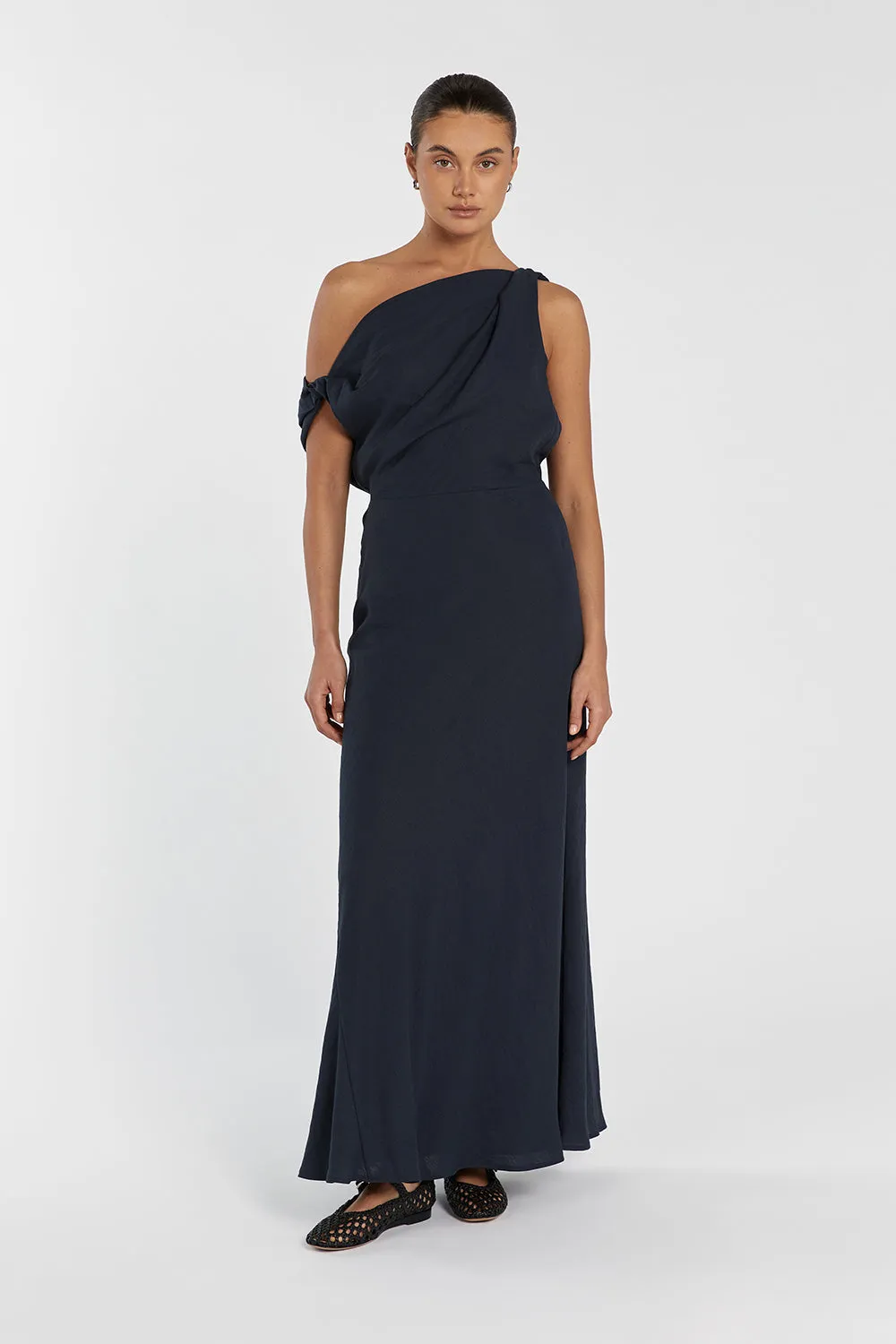 JOLIE SLATE MIDI DRESS sold by Dissh