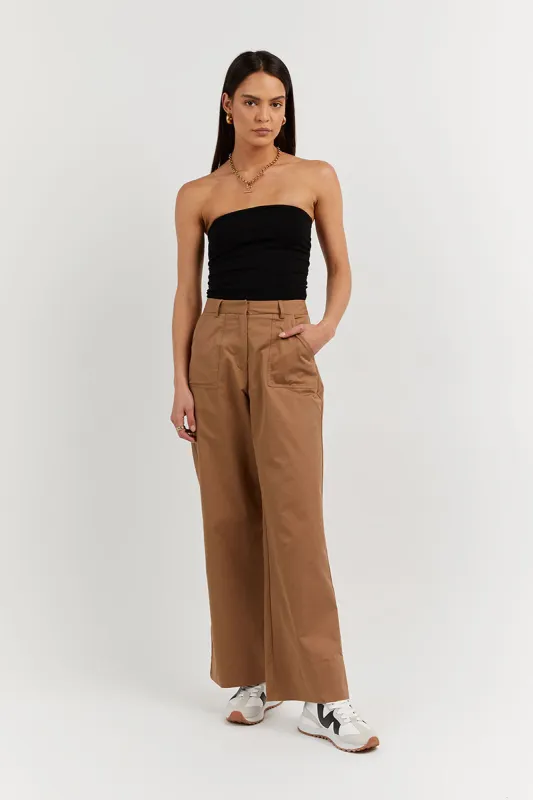 JORDY TAN CARGO PANT sold by Dissh