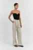 ANIKA TWISTED BLACK KNIT TOP sold by Dissh