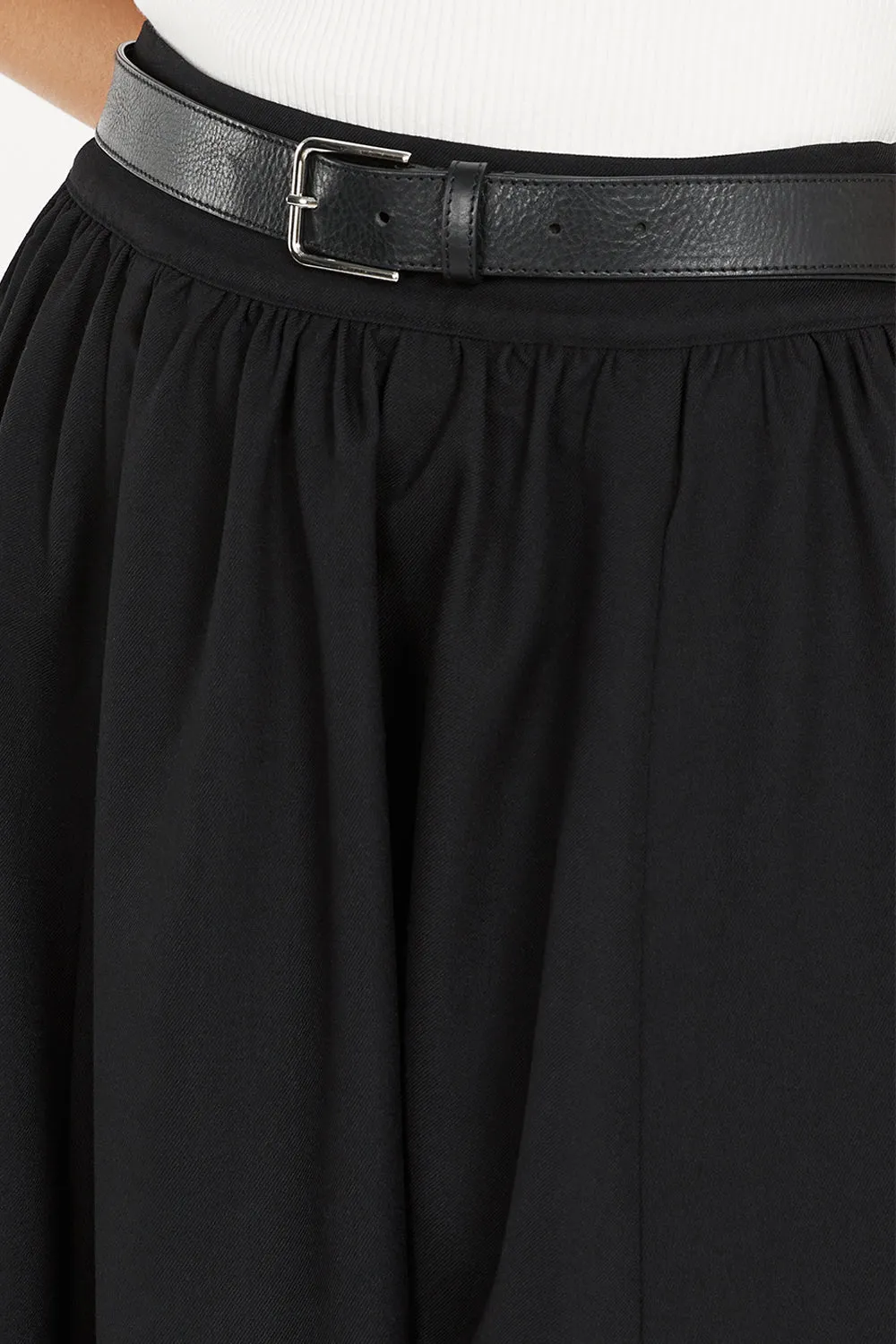 WILLOW BLACK MIDI SKIRT sold by Dissh product image thumbnail 5