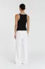 THEO BLACK CONTRAST TANK sold by Dissh