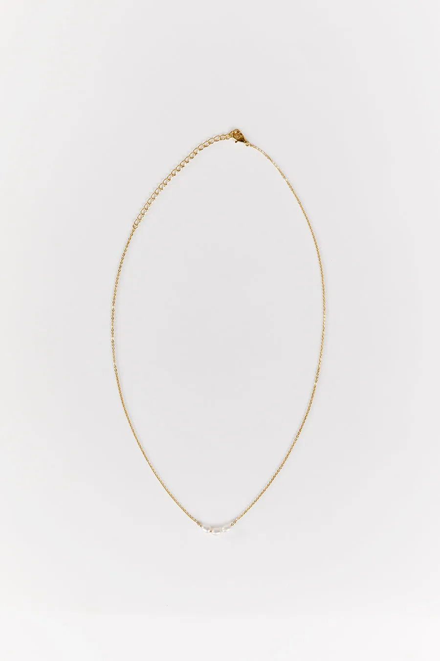 SAINT VALENTINE MINI PEARL NECKLACE sold by Dissh