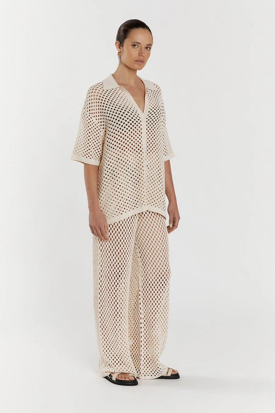 SONNY NATURAL CROCHET PANT sold by Dissh product image thumbnail 3