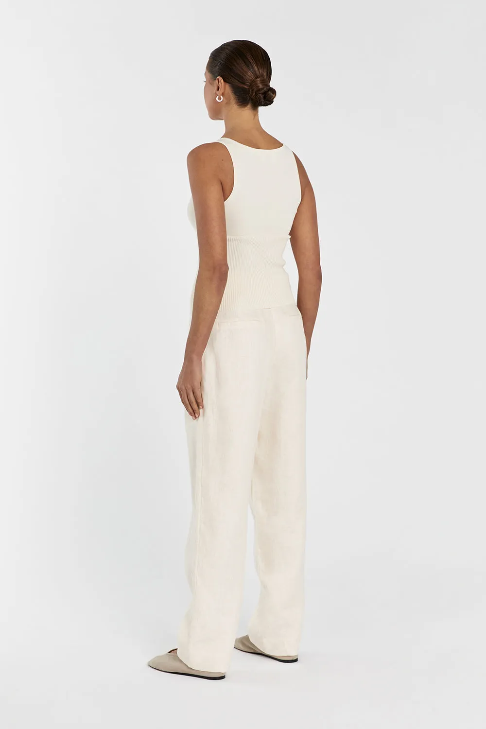 MILO LEMON SLEEVELESS KNIT TOP sold by Dissh product image thumbnail 4