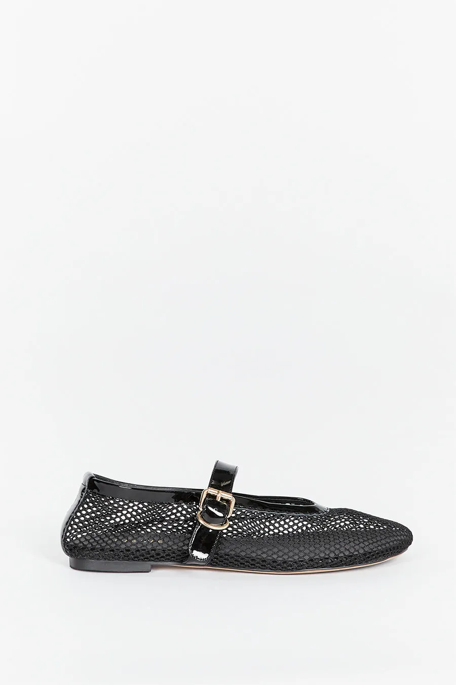 ALIAS MAE PIA BLACK BALLET FLAT sold by Dissh