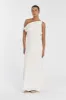 JOLIE CREAM MARLE MIDI DRESS sold by Dissh