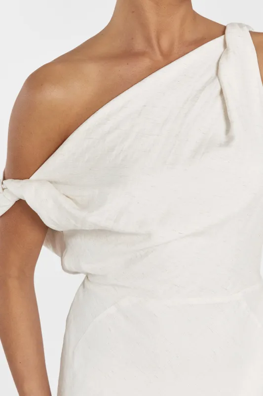 jolie cream marle midi dress JOLIE CREAM MARLE MIDI DRESS
