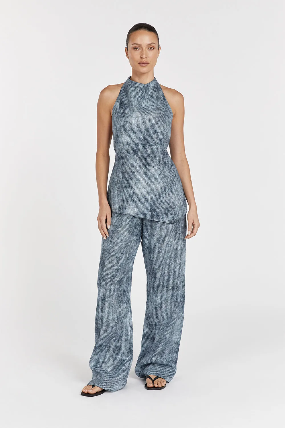 LEON LINEN DRAWSTRING PANT sold by Dissh