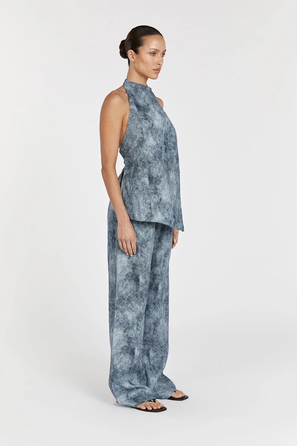 LEON LINEN DRAWSTRING PANT sold by Dissh product image thumbnail 3