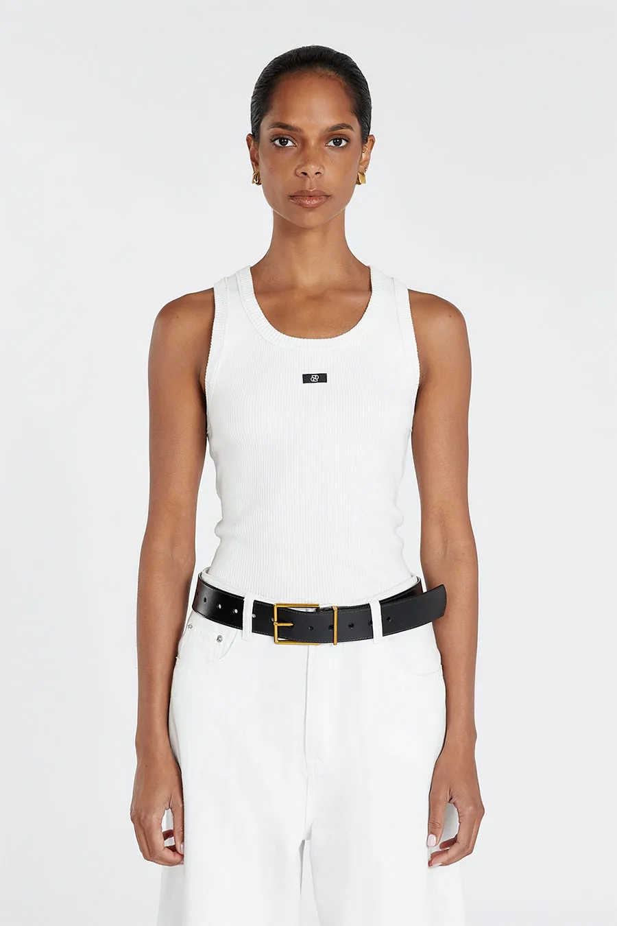 HUDSON BLACK LEATHER BELT sold by Dissh product image thumbnail 3