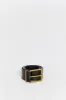 HUDSON BLACK LEATHER BELT sold by Dissh