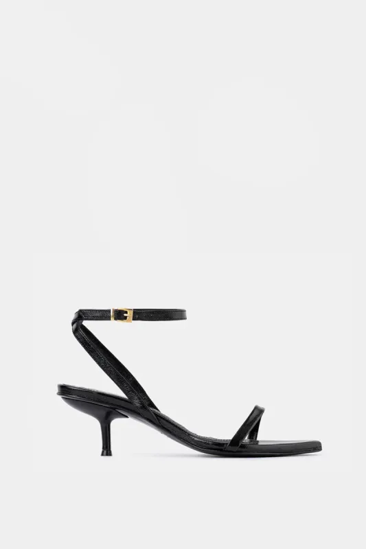 DOF STUDIOS LEONA HEEL BLACK sold by Dissh