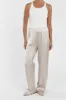 EVE CHALK SATIN PANT sold by Dissh