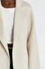 MATILDA BONE WOOL FELT COAT sold by Dissh
