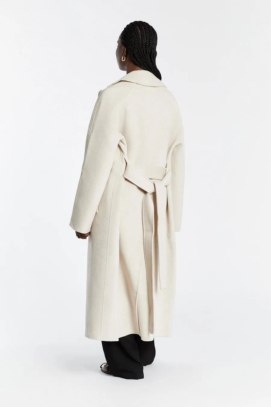 MATILDA BONE WOOL FELT COAT sold by Dissh product image thumbnail 4