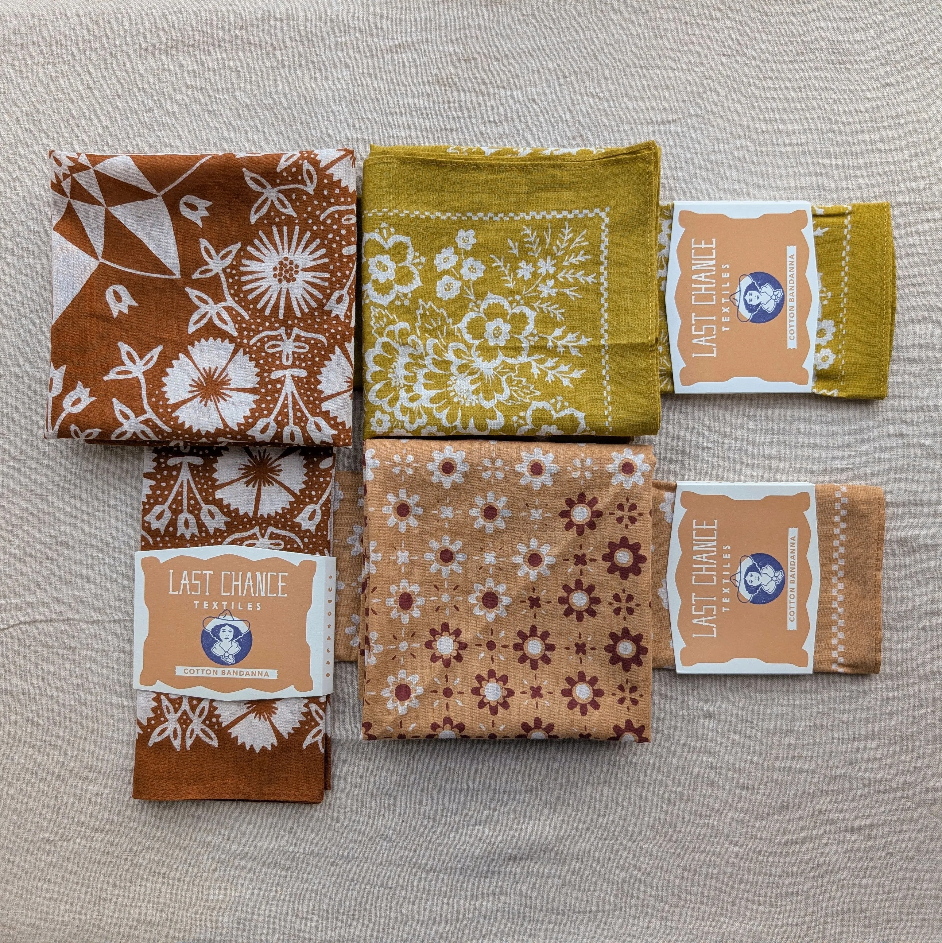 Bundle: Any 10 Cotton Bandanas sold by Last Chance Textiles product image thumbnail 4