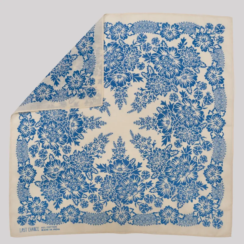 Cotton Blossom Bandana | Coastal sold by Last Chance Textiles