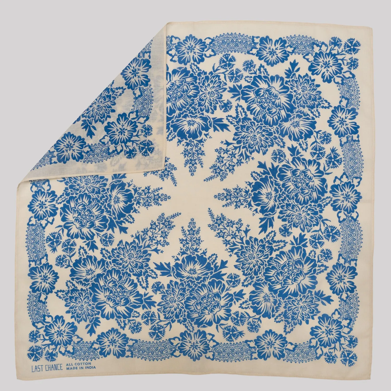 Cotton Blossom Bandana | Coastal sold by Last Chance Textiles