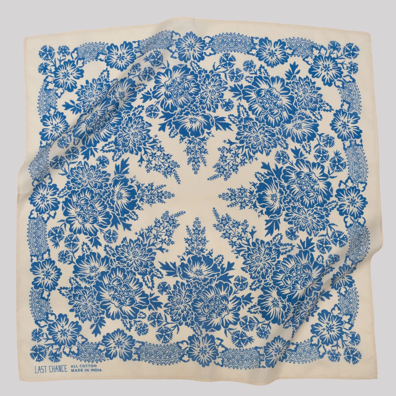 Cotton Blossom Bandana | Coastal sold by Last Chance Textiles product image thumbnail 4