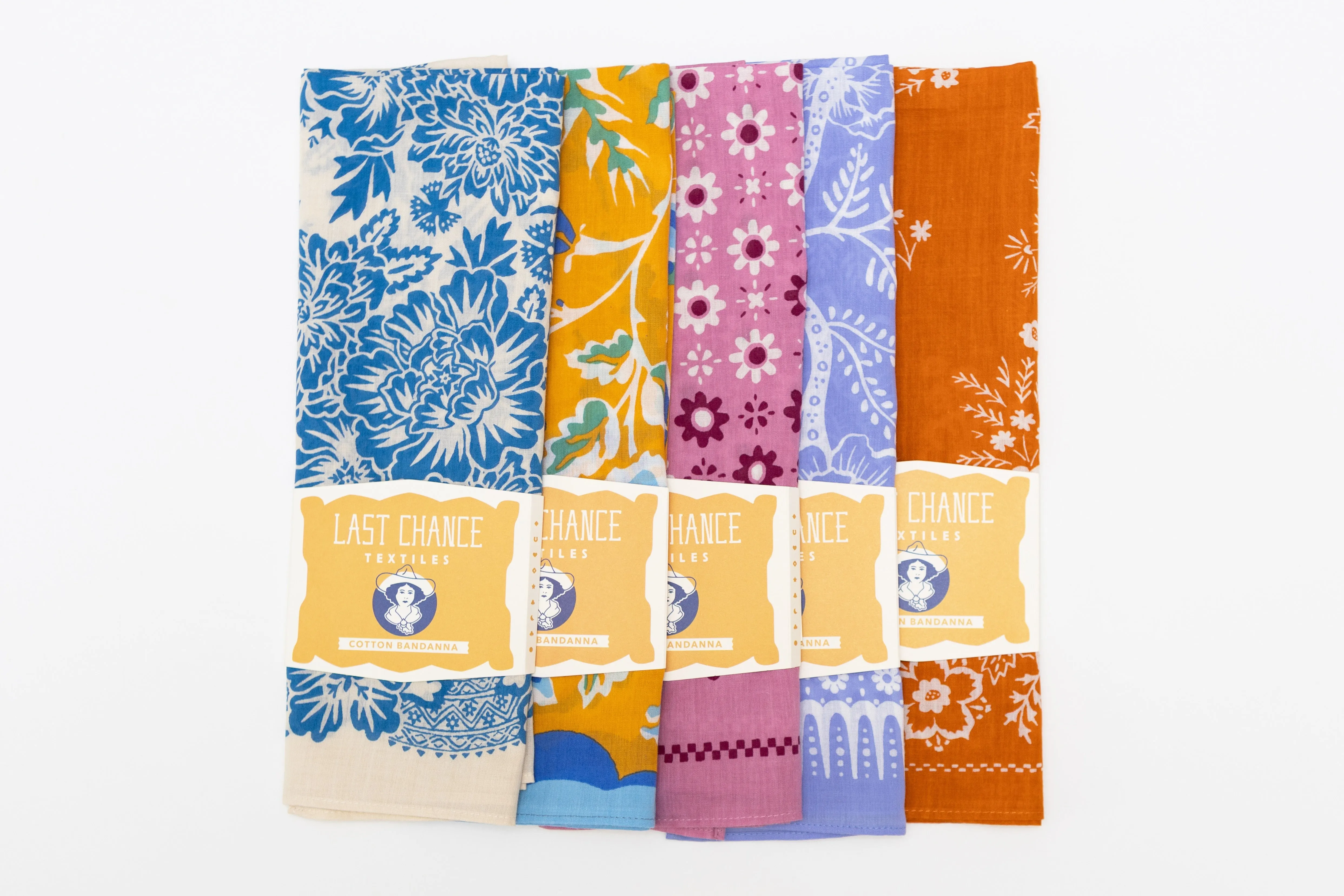 Cotton Wildwood Bandana | Marigold sold by Last Chance Textiles product image thumbnail 4