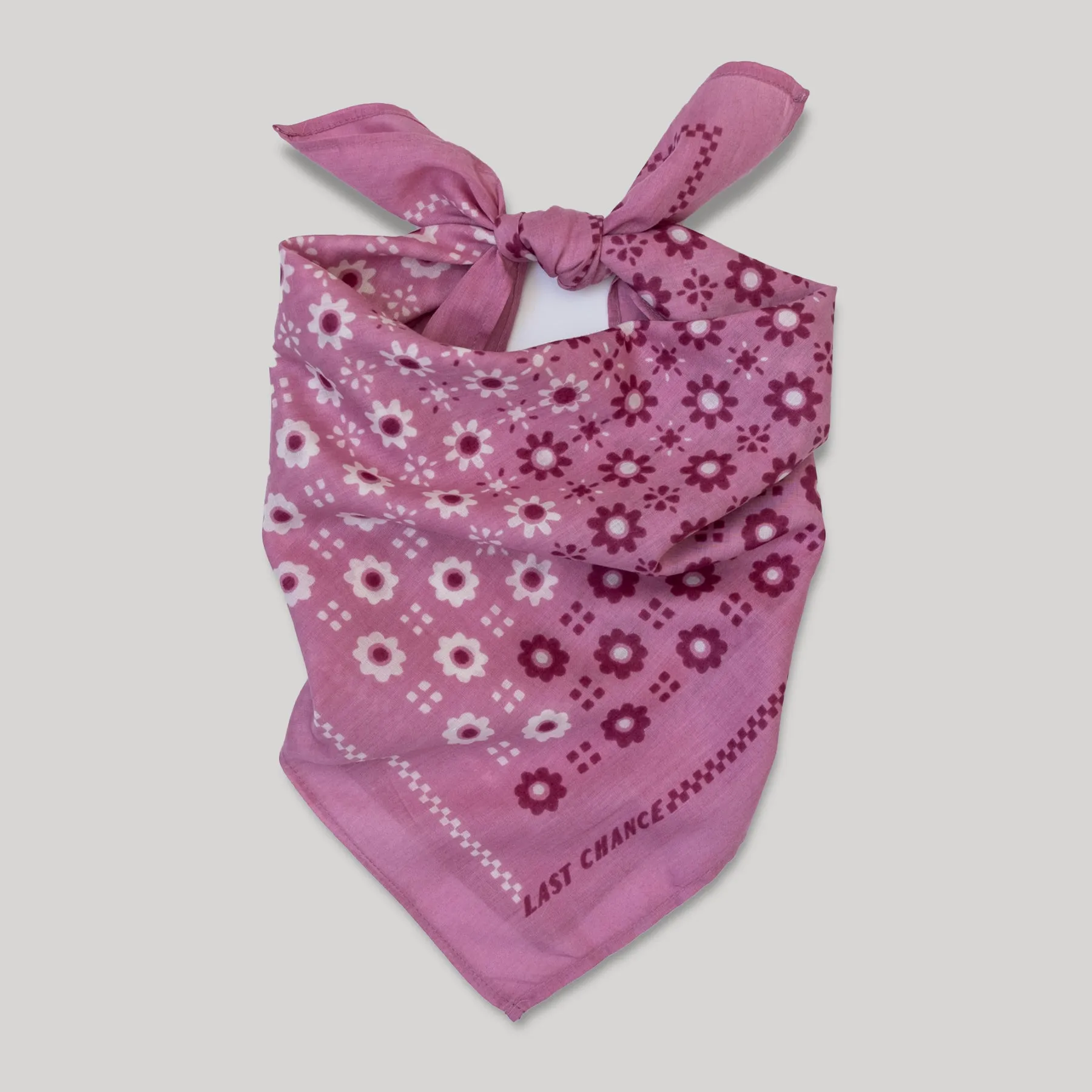 Cotton Switcheroo Bandana | Sorbet sold by Last Chance Textiles product image thumbnail 5