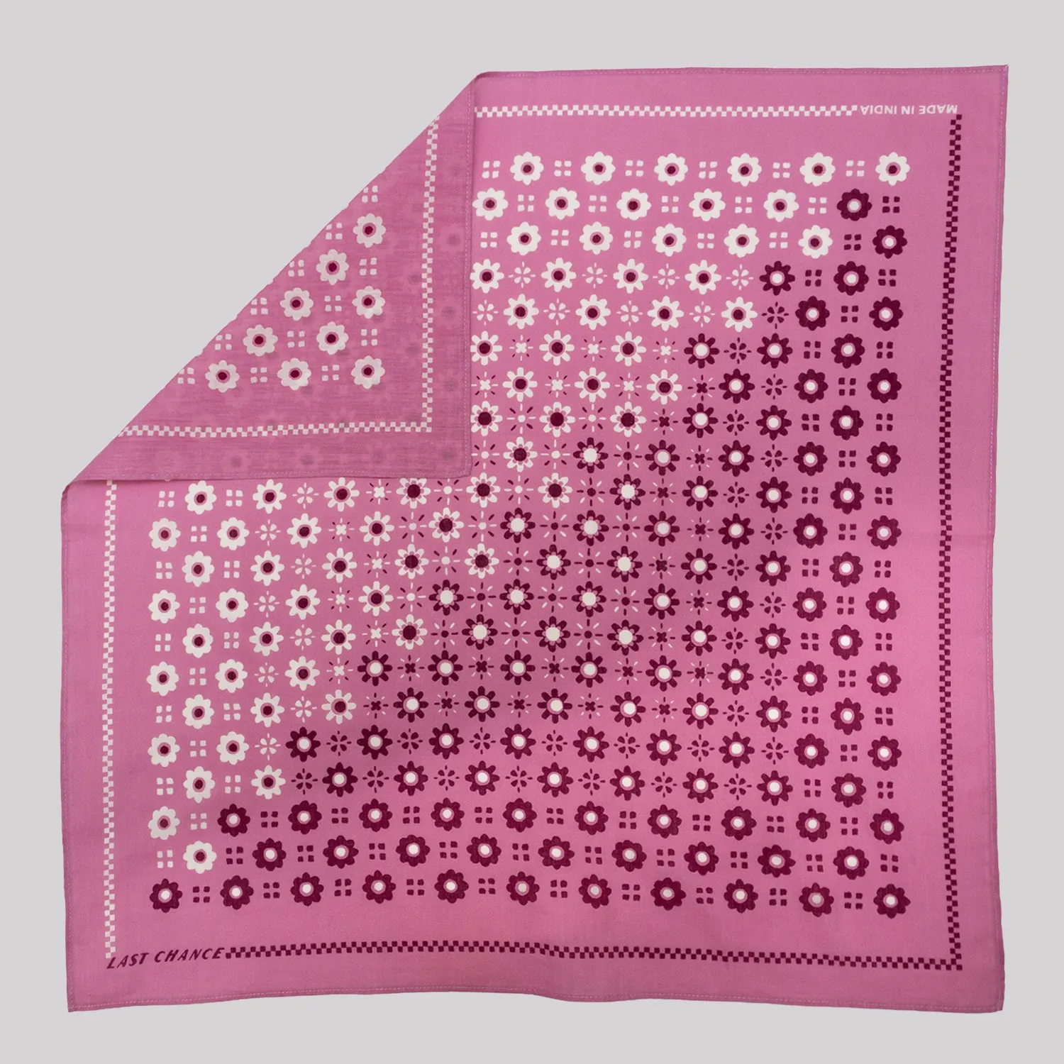 Cotton Switcheroo Bandana | Sorbet sold by Last Chance Textiles