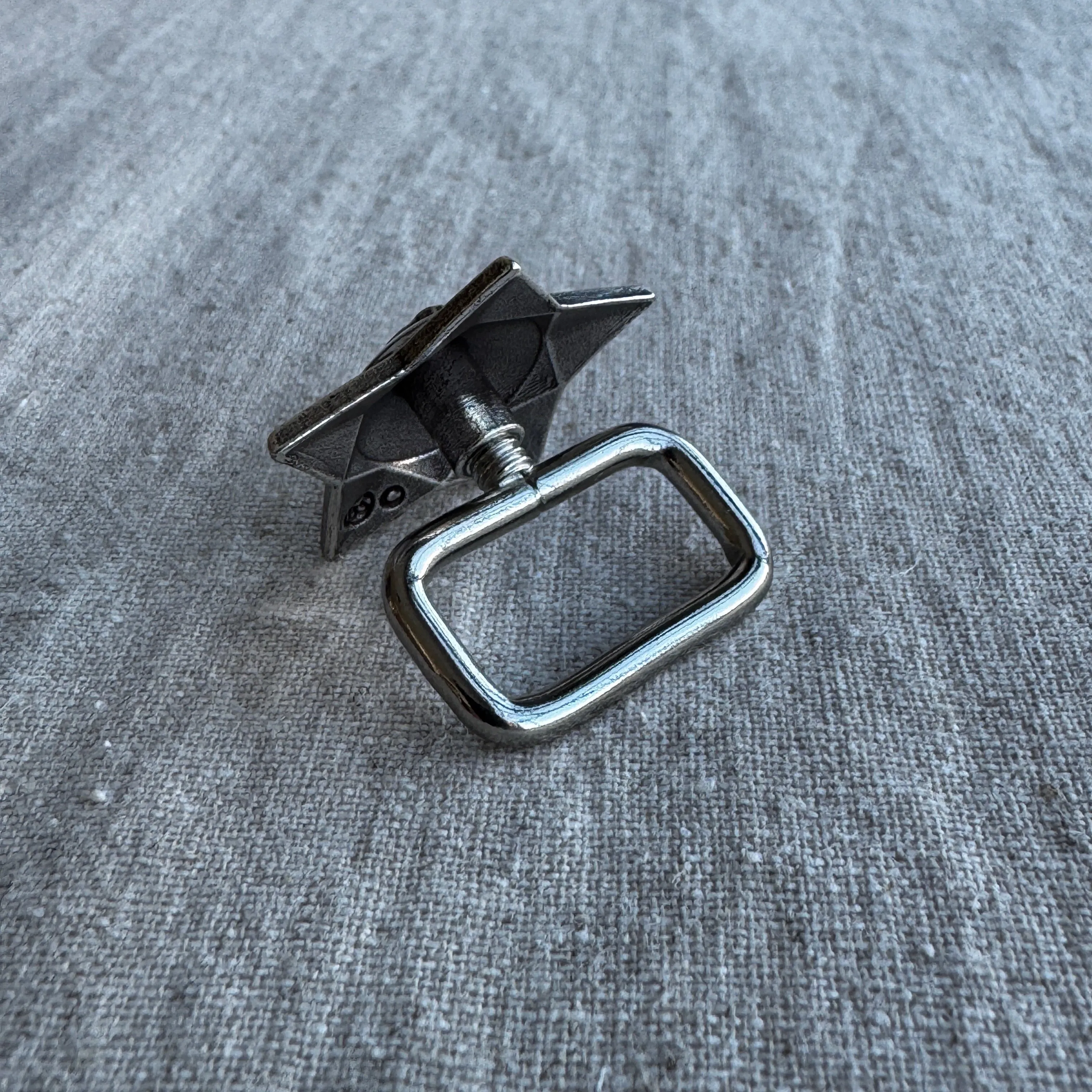 Concho Scarf Slide | Cavalry Star sold by Last Chance Textiles product image thumbnail 4