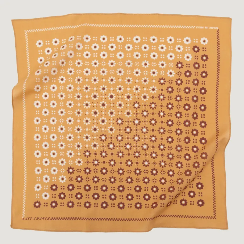 Cotton Switcheroo Bandana | Honey sold by Last Chance Textiles