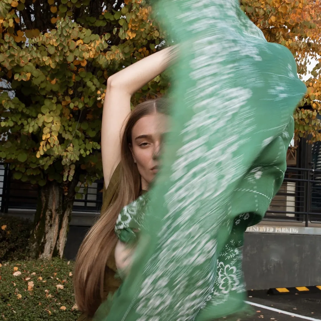Big Honcho Bandana - Field in Olive sold by Last Chance Textiles product image thumbnail 4