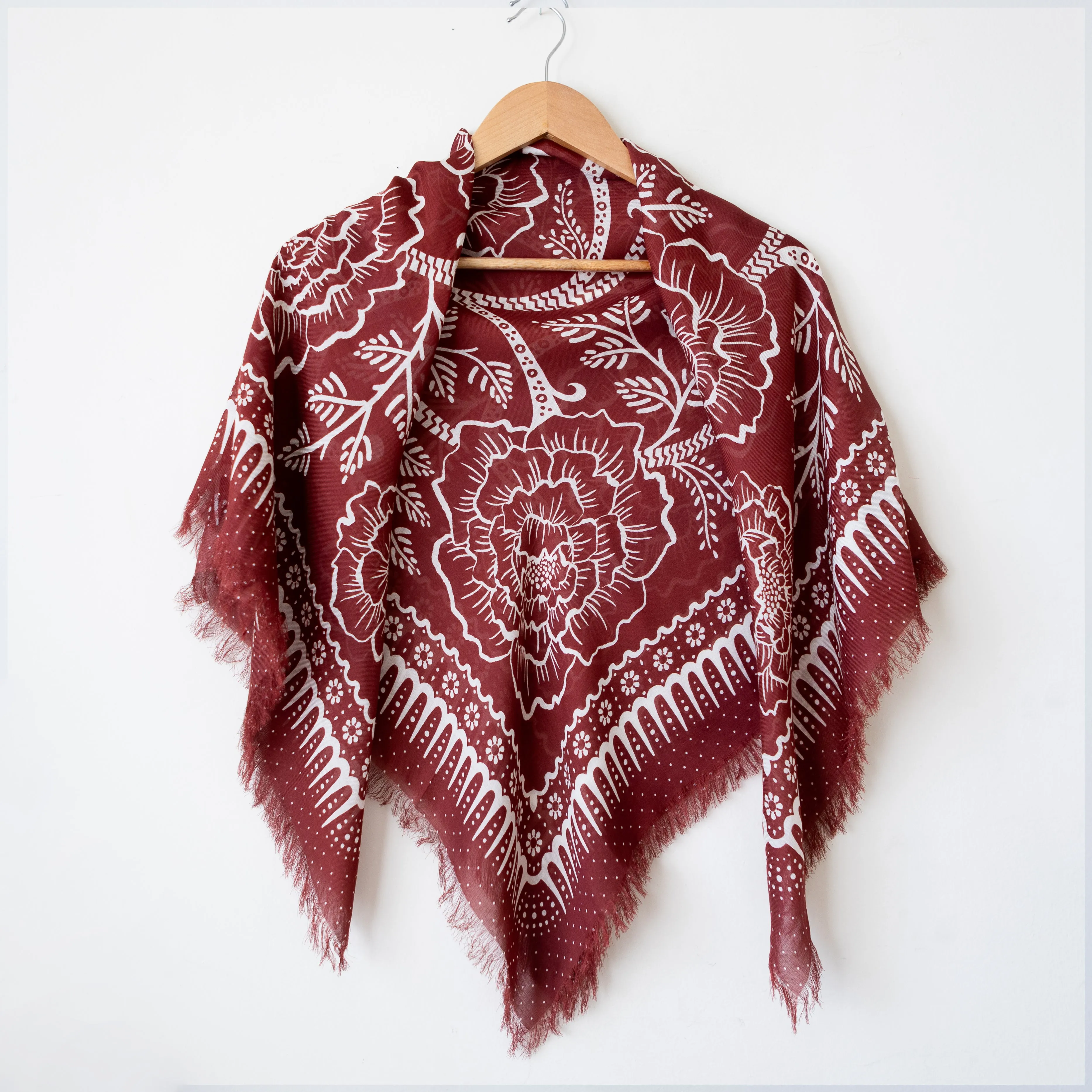 Big Honcho Bandana - Ramble in Brick sold by Last Chance Textiles product image thumbnail 3