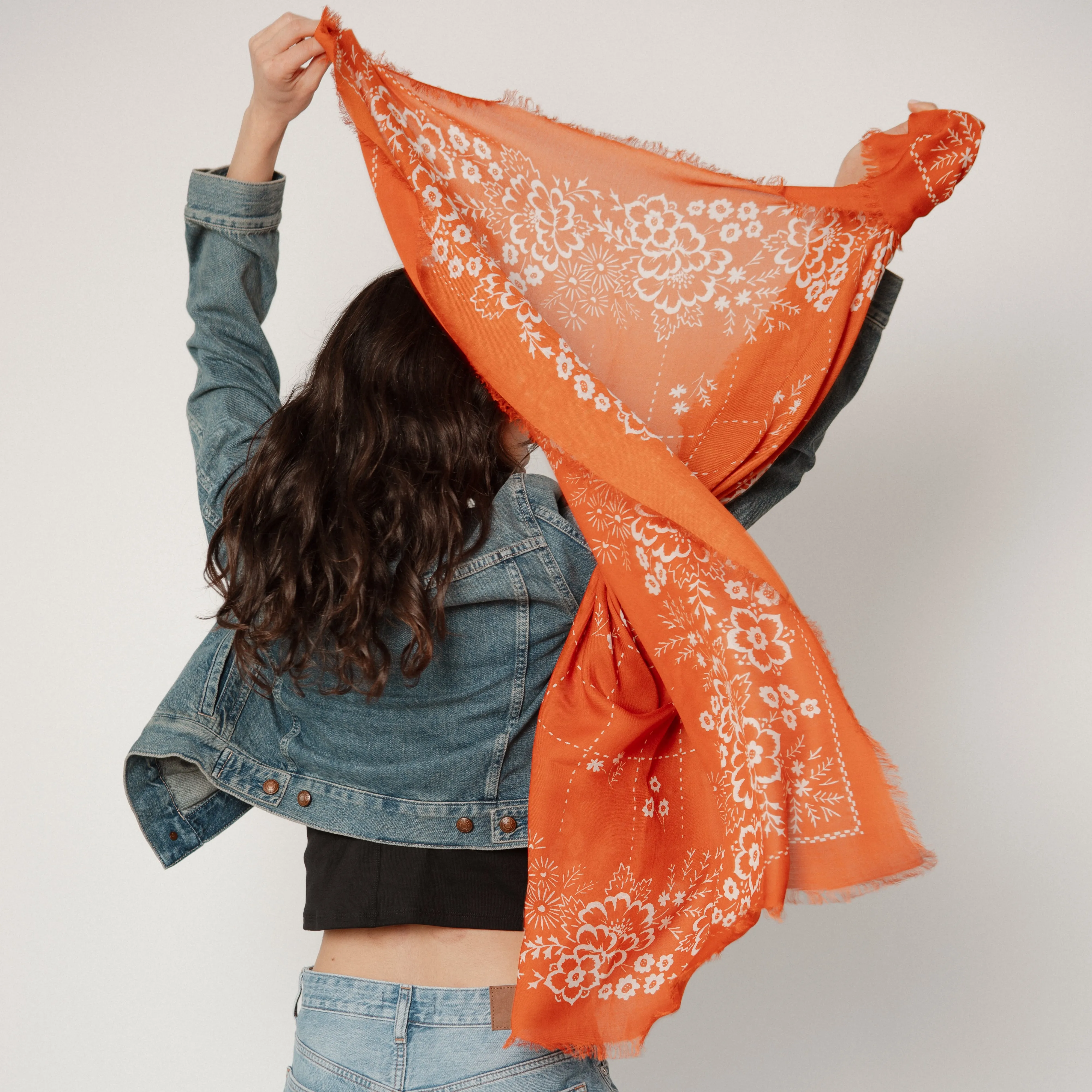 Big Honcho Bandana - Field in Chili sold by Last Chance Textiles product image thumbnail 2