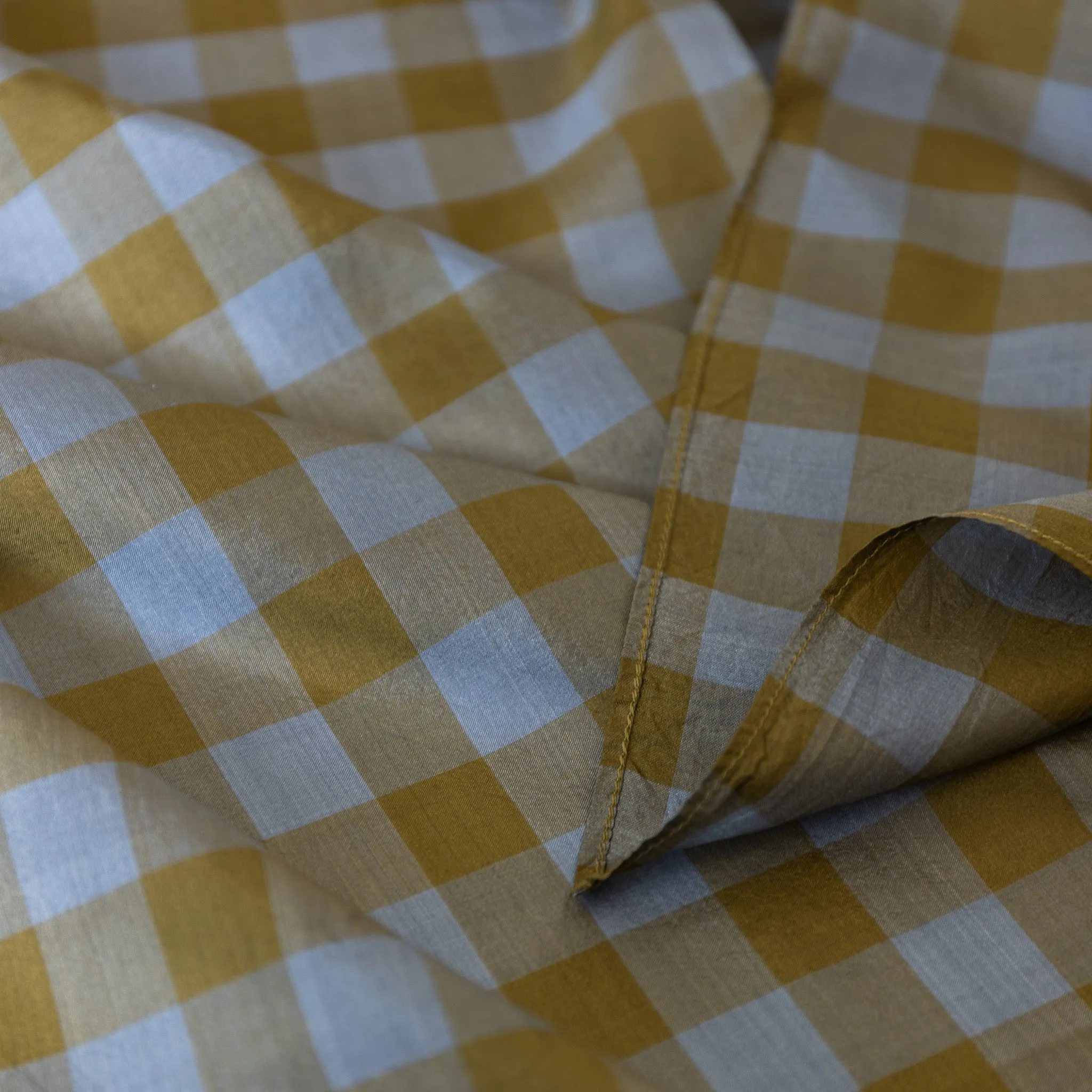 Light Silk Cowboy Scarf - Guthrie in Forest sold by Last Chance Textiles product image thumbnail 4