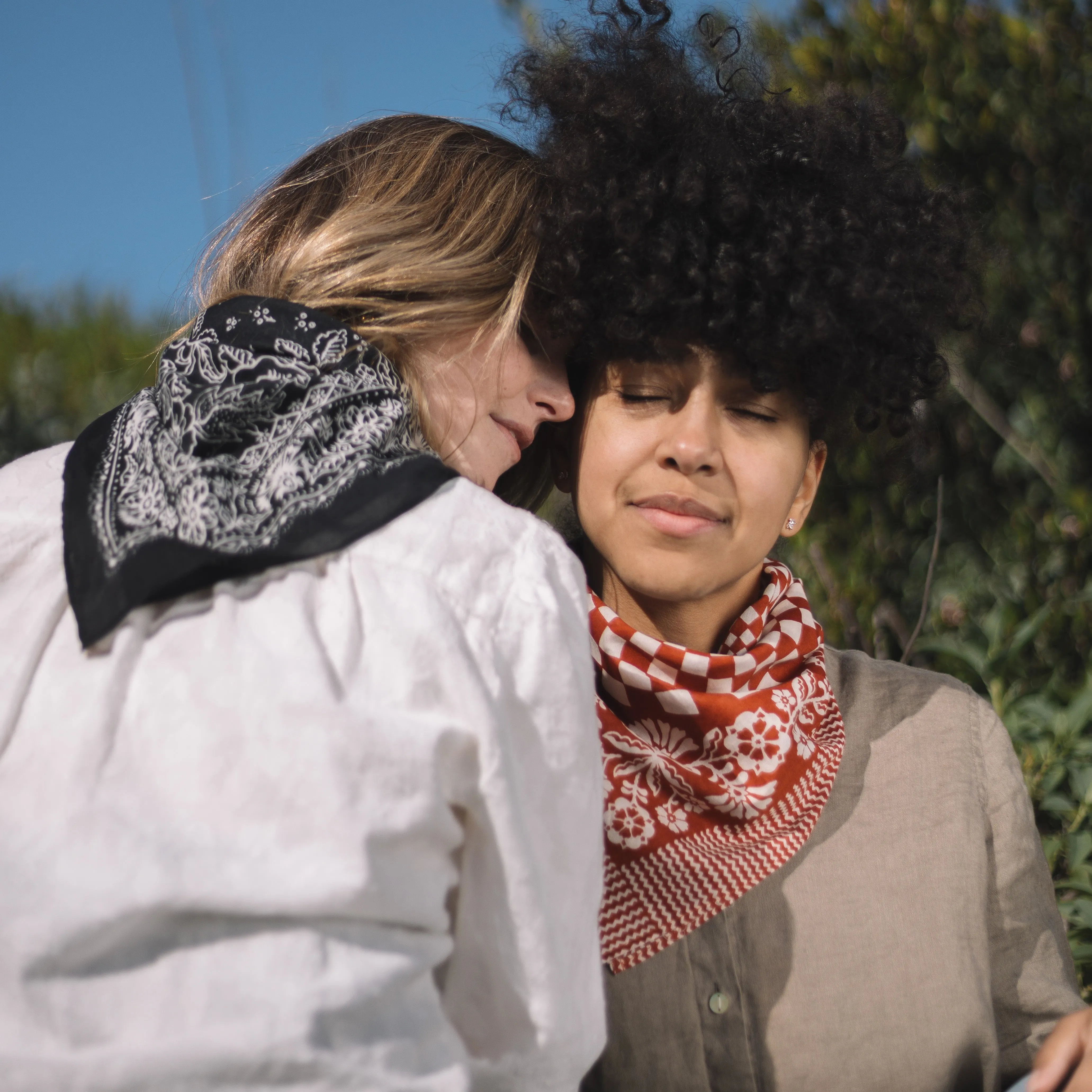 Cotton Rosey Bandana | Black sold by Last Chance Textiles product image thumbnail 4
