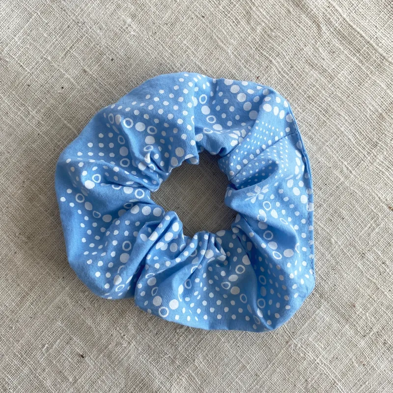 Cotton Scrunchie | Blue Bonnet sold by Last Chance Textiles