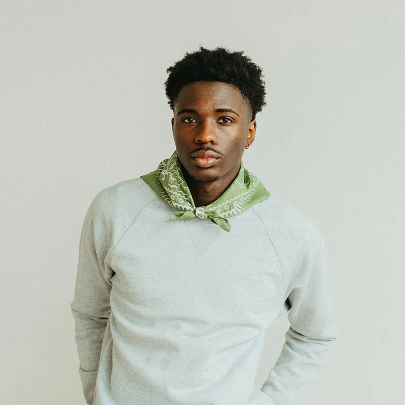 Cotton Ramble Bandana | Cactus sold by Last Chance Textiles product image thumbnail 2