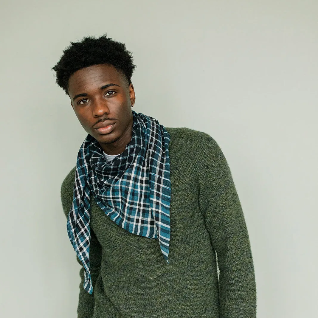 Khadi Cowboy Scarf - Bodie sold by Last Chance Textiles product image thumbnail 2