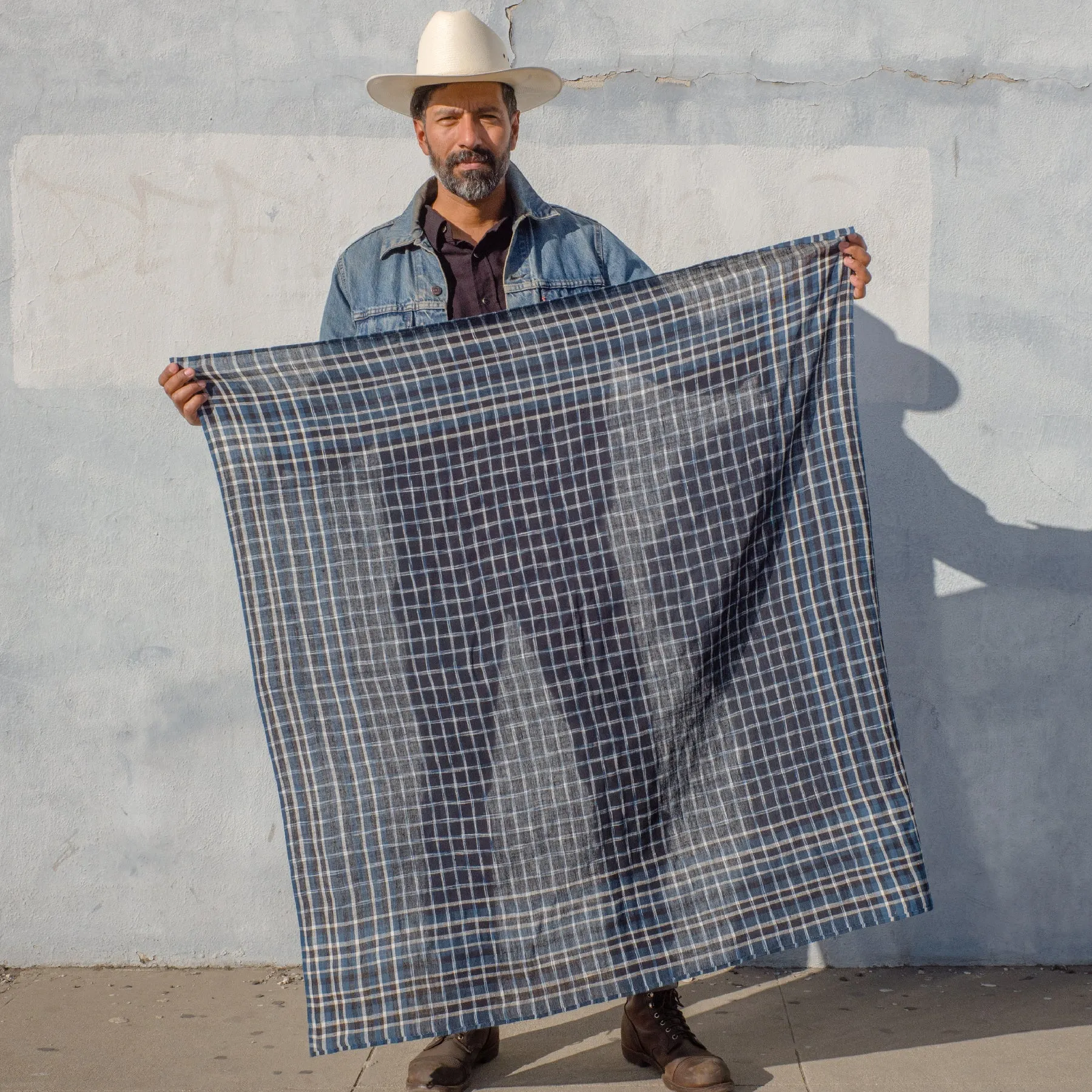 Khadi Cowboy Scarf - Bodie sold by Last Chance Textiles product image thumbnail 4