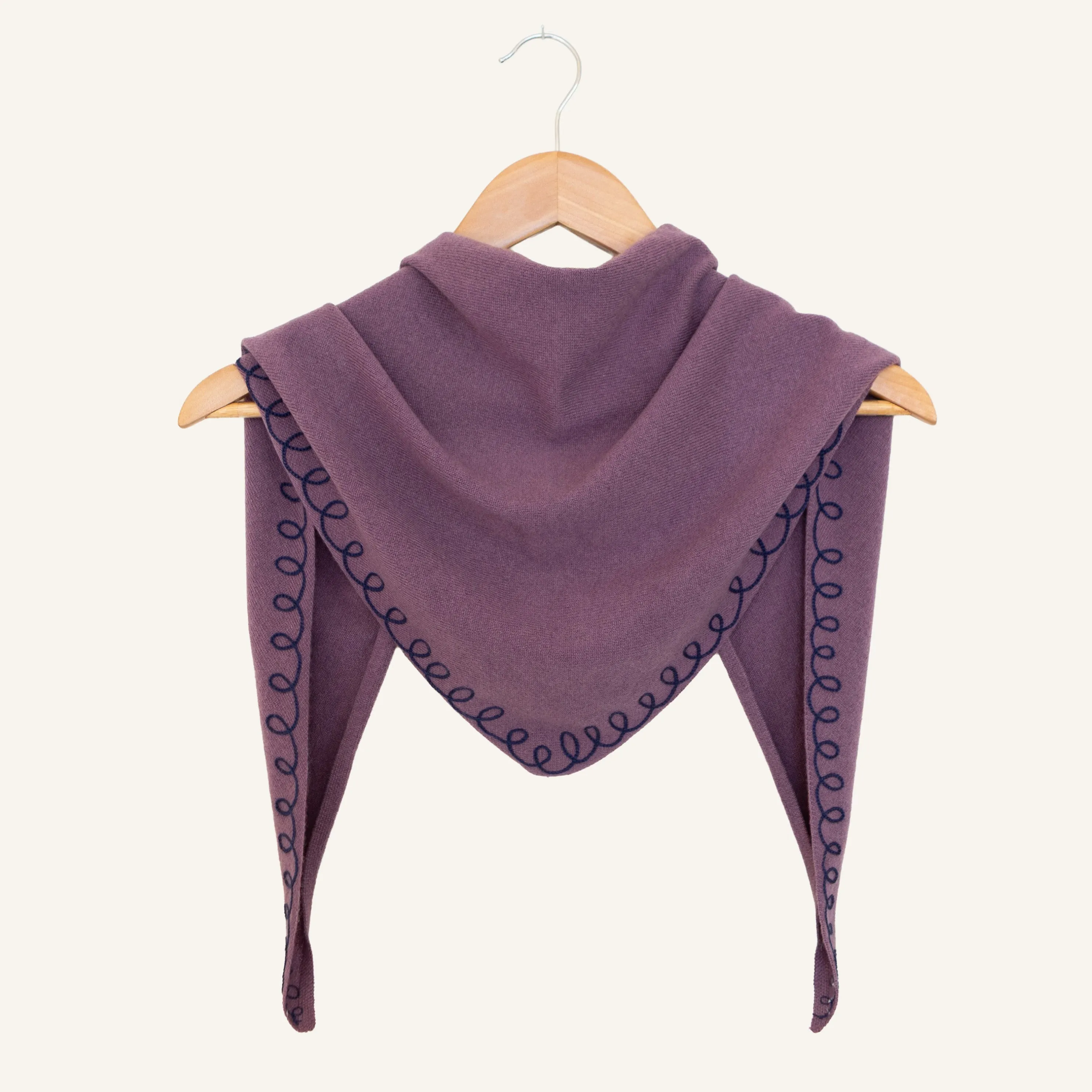 Stitched Cashmere | Amethyst (PRE-ORDER AUGUST DELIVERY) sold by Last Chance Textiles product image thumbnail 4