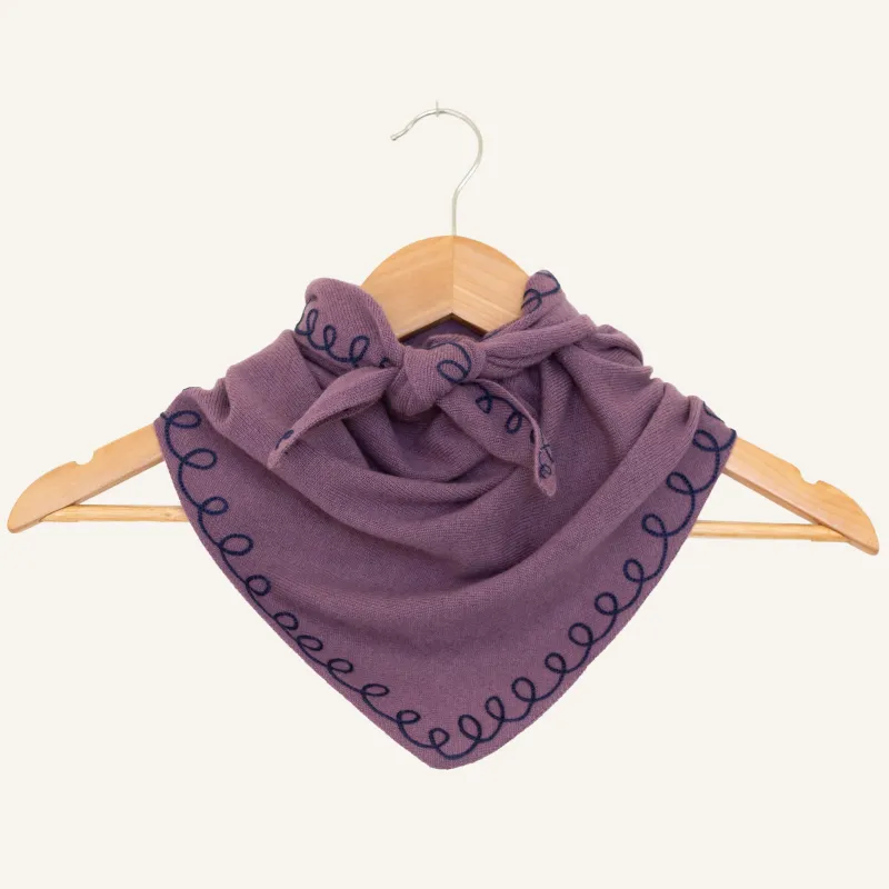 Stitched Cashmere | Amethyst (PRE-ORDER AUGUST DELIVERY) made by Last Chance Textiles