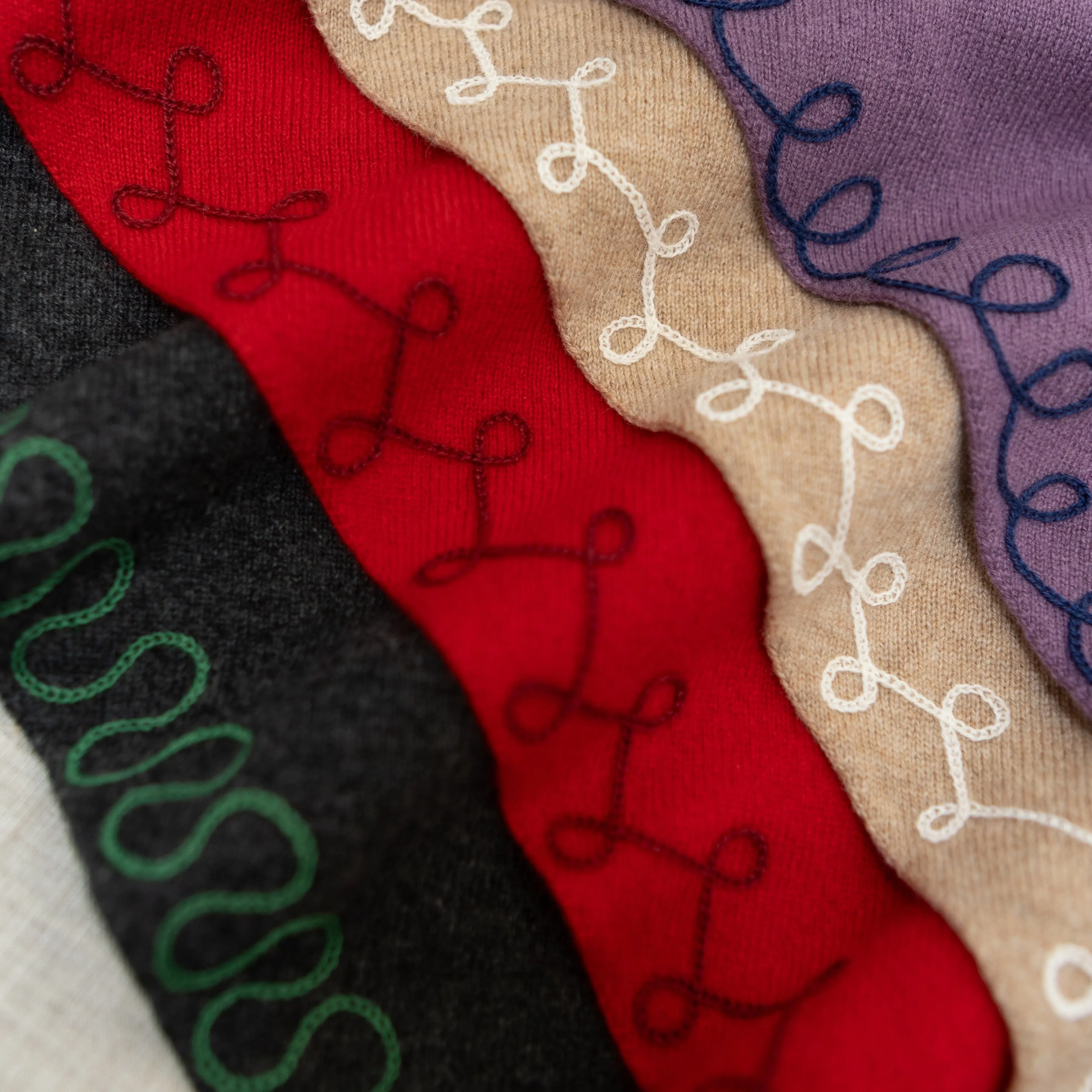 Stitched Cashmere | Amethyst (PRE-ORDER AUGUST DELIVERY) sold by Last Chance Textiles product image thumbnail 3