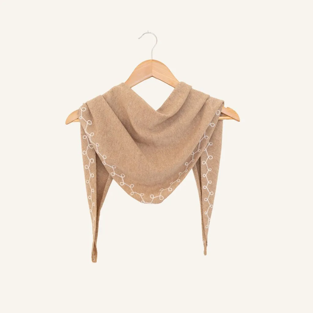Stitched Cashmere | Oat (PRE-ORDER AUGUST DELIVERY) sold by Last Chance Textiles product image thumbnail 2