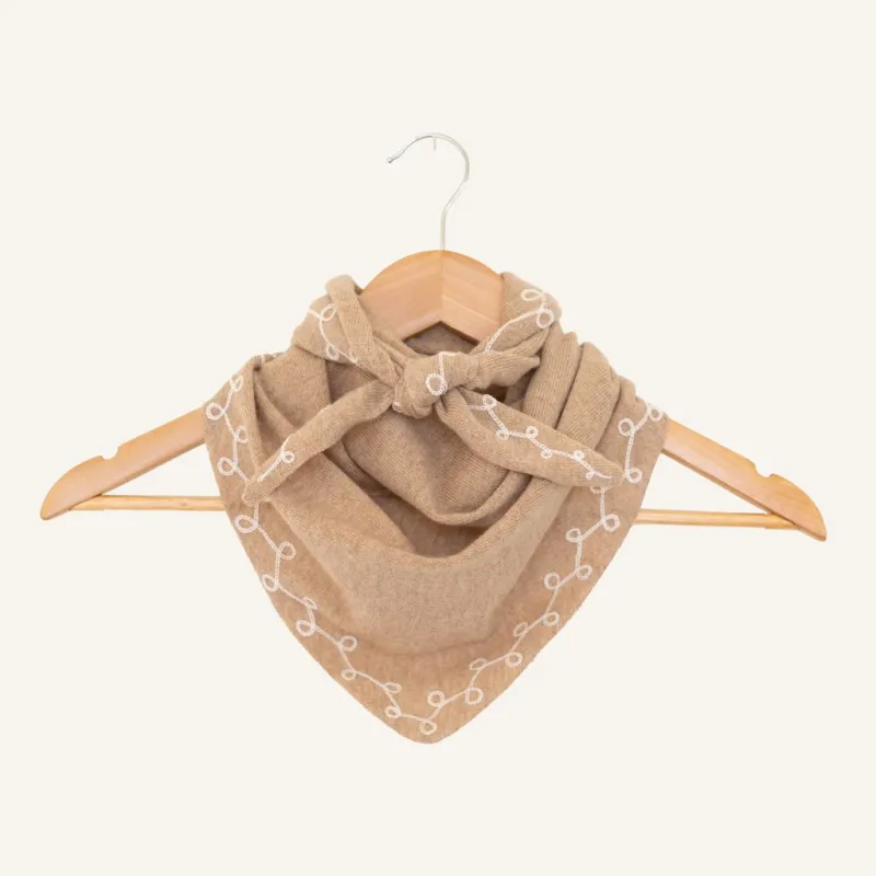 Stitched Cashmere | Oat (PRE-ORDER AUGUST DELIVERY) made by Last Chance Textiles