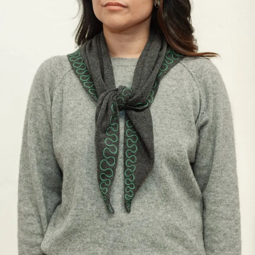 Stitched Cashmere | Iron (PRE-ORDER AUGUST DELIVERY) sold by Last Chance Textiles product image thumbnail 3