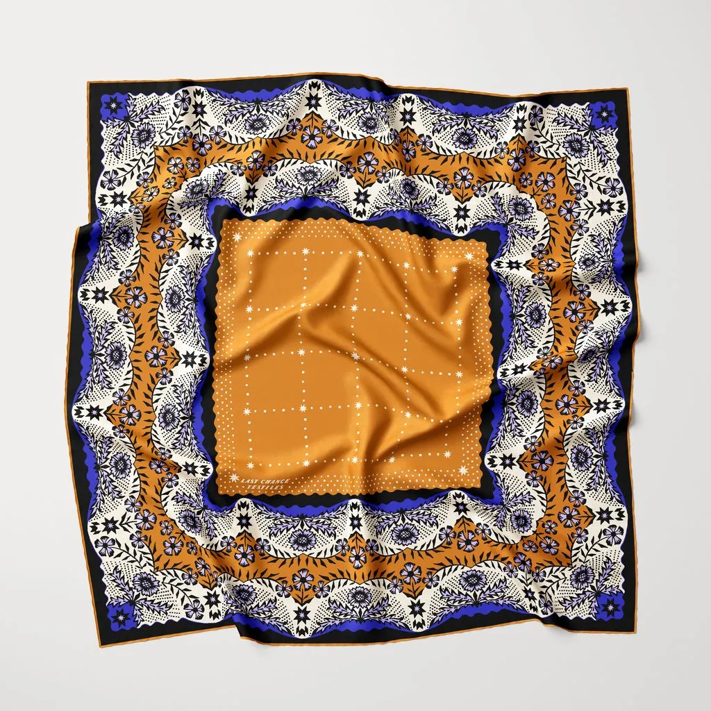 Twofer Silk Scarf - Embrace (PRE-ORDER AUGUST DELIVERY) sold by Last Chance Textiles