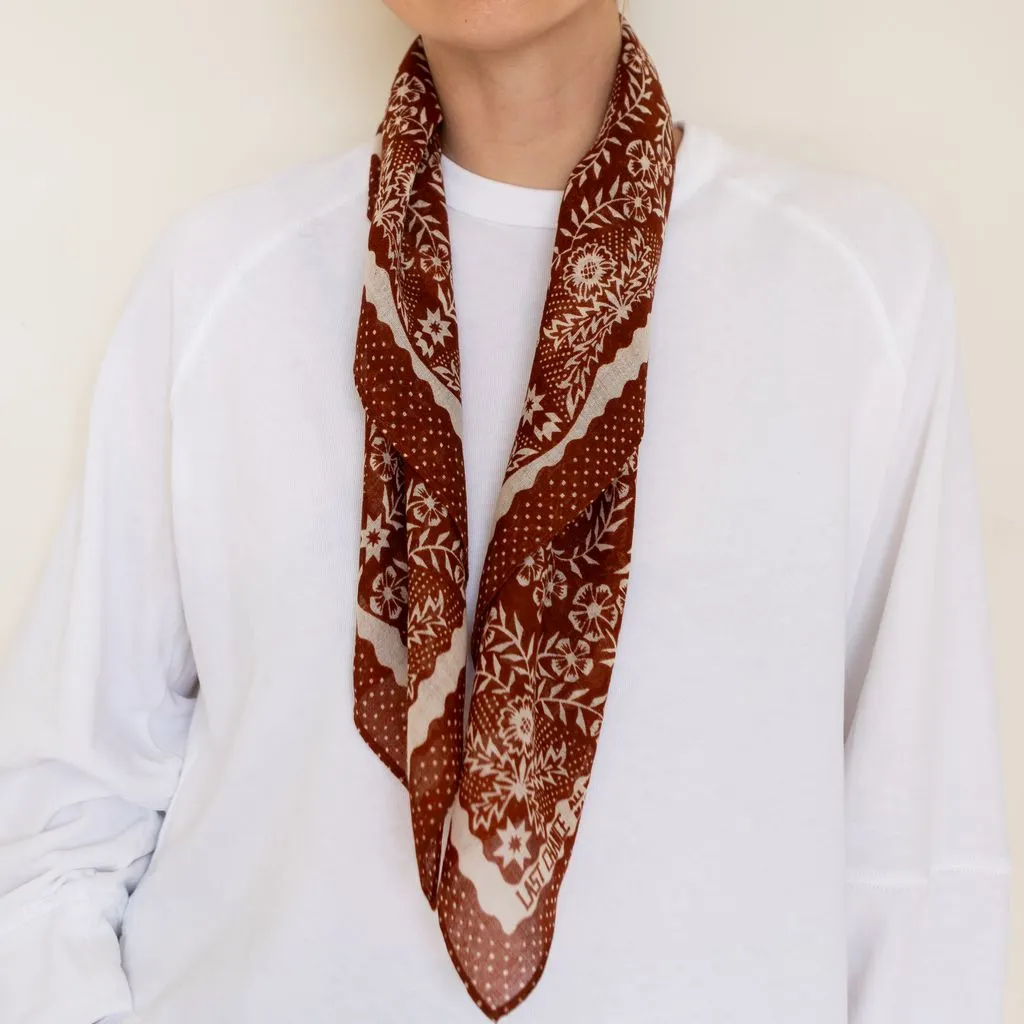 Cloud Wool Bandana | Sequoia (PRE-ORDER AUGUST DELIVERY) sold by Last Chance Textiles product image thumbnail 2