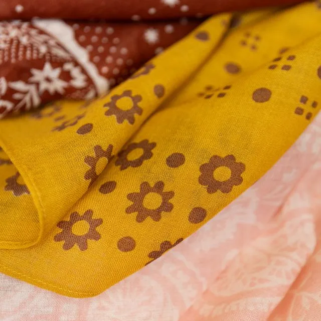 Cloud Wool Bandana | Sequoia (PRE-ORDER AUGUST DELIVERY) sold by Last Chance Textiles product image thumbnail 4