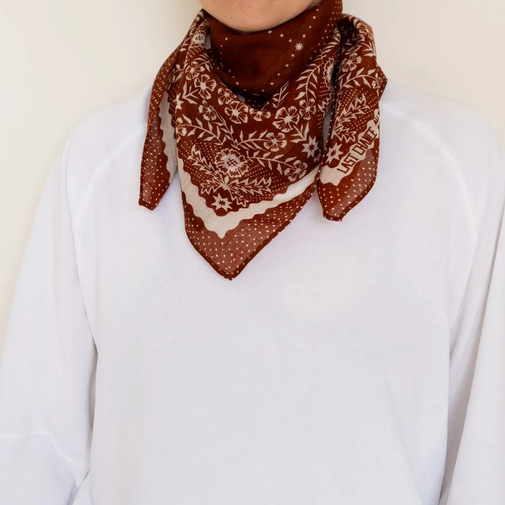 Cloud Wool Bandana | Sequoia (PRE-ORDER AUGUST DELIVERY) sold by Last Chance Textiles