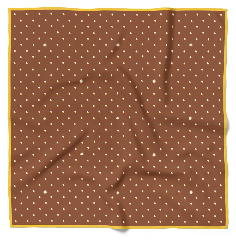 Perfect Beach 'Danna - Dots in Mocha (PRE-ORDER FEBRUARY DELIVERY) made by Last Chance Textiles