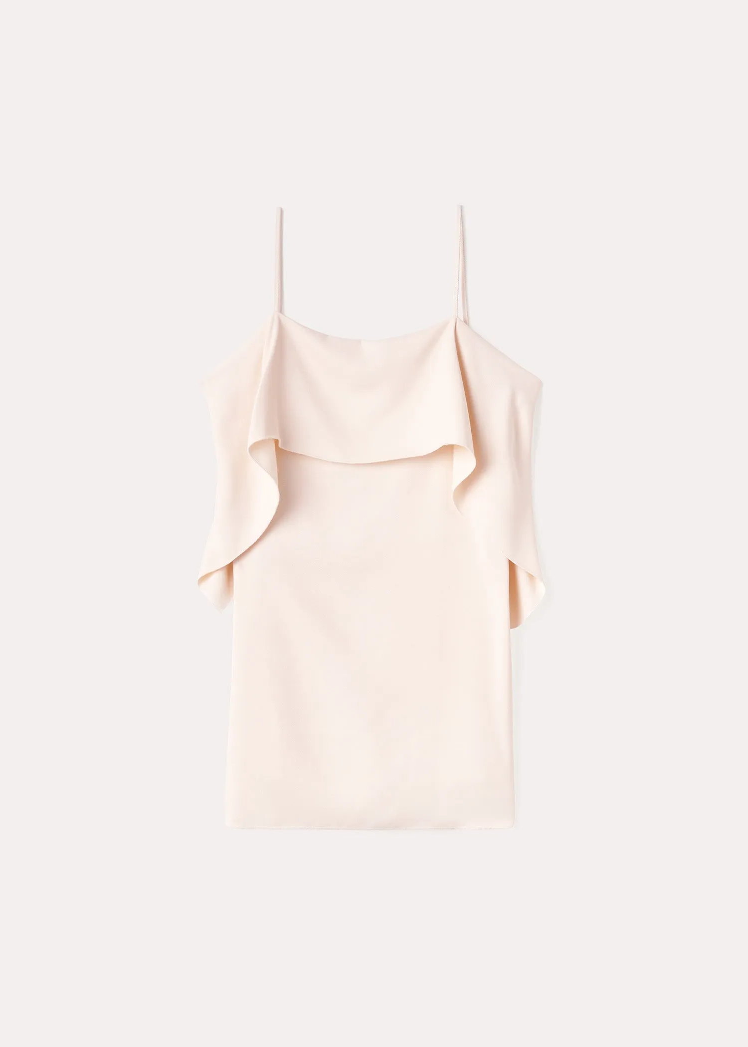 Draped viscose cami blush sold by Toteme product image thumbnail 5