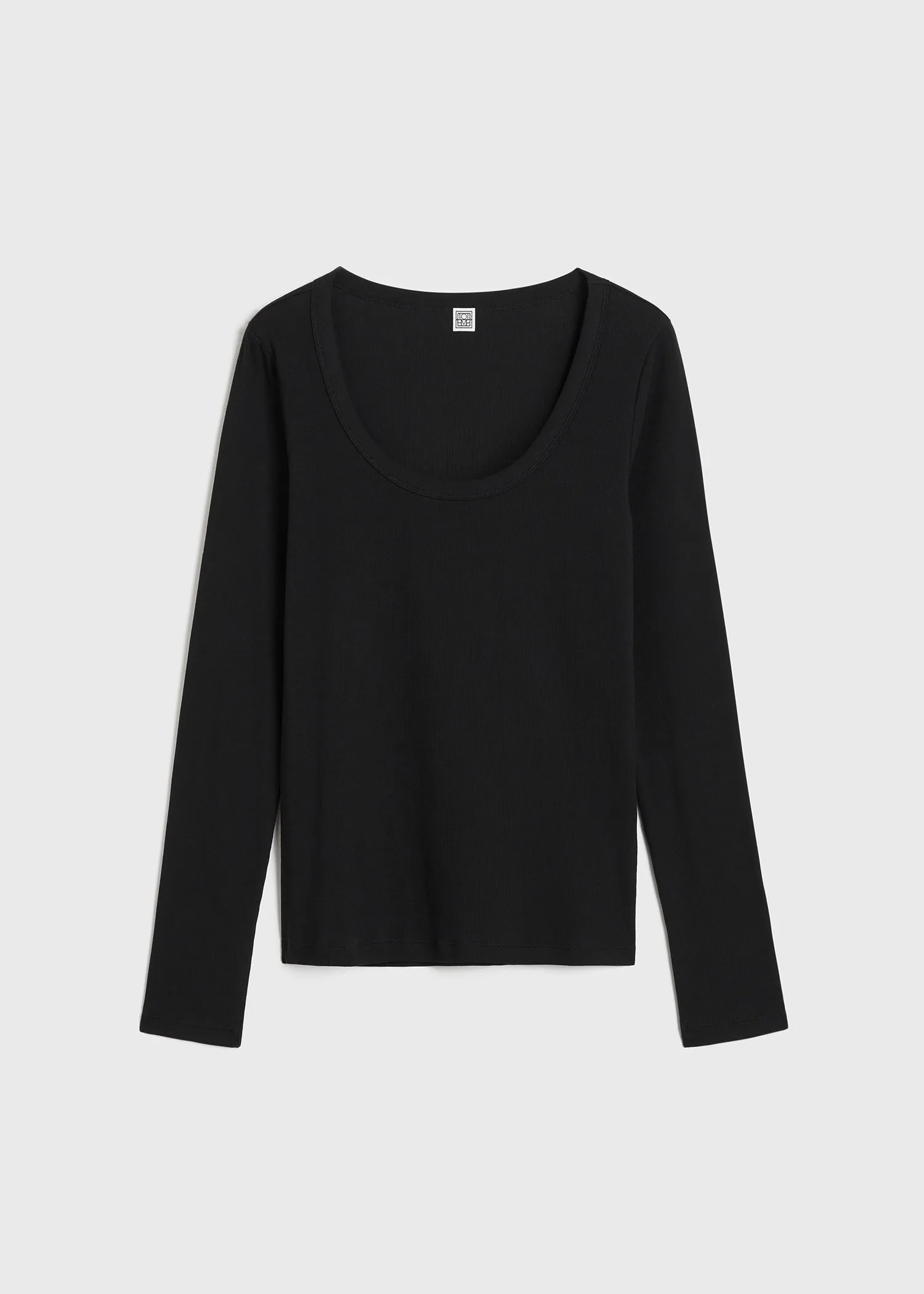 Classic rib top black sold by Toteme product image thumbnail 5